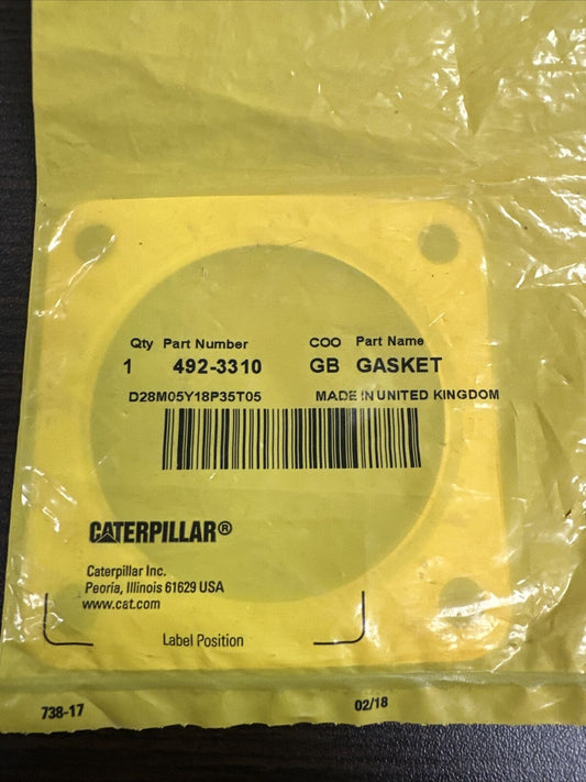 492-3310: 0.8MM THICK GOVERNOR AND FUEL PUMP GASKET Cat® Gasket